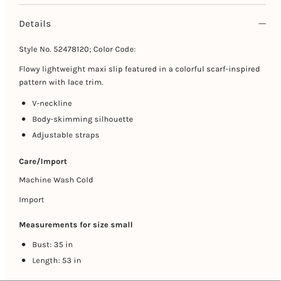 Free People Stevie Printed Maxi Slip By Intimately - Picture 4 of 11